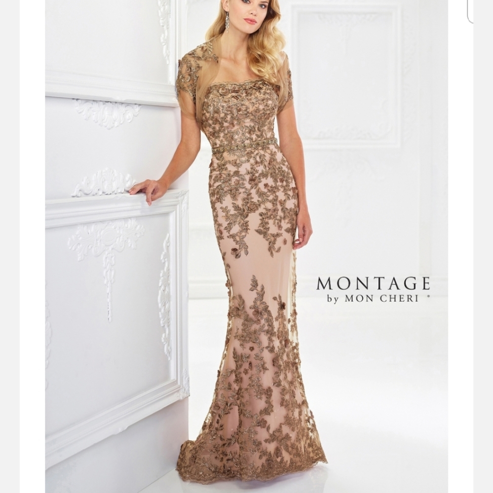 Montage by Mon Cheri mother of bride dress